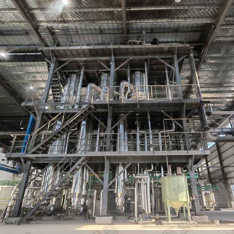 垃圾焚燒飛灰處置行業垃圾爐洗煙廢水多效蒸發結晶系統