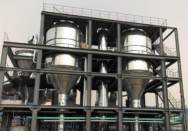 雙效濃縮蒸發器案例實景 雙效濃縮蒸發器案例實景